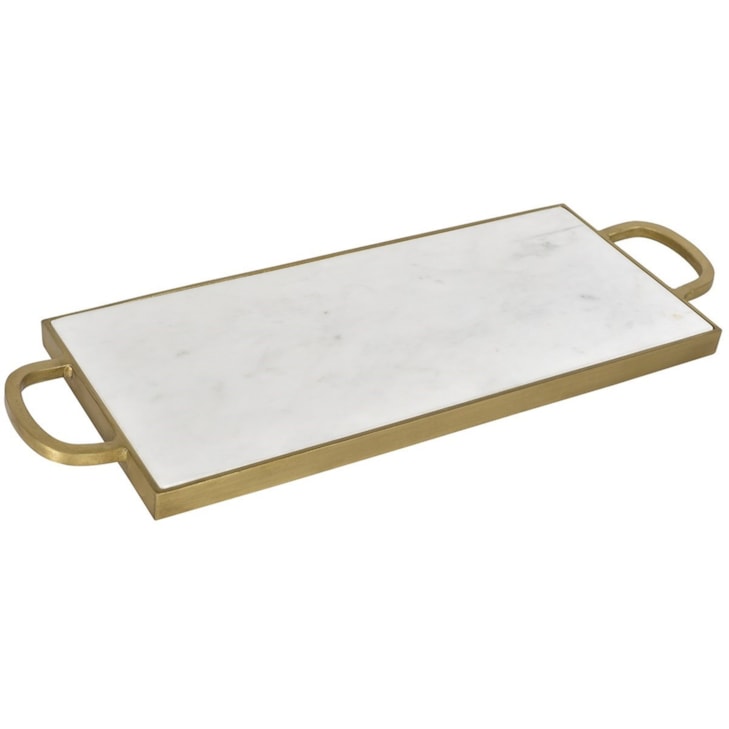 Dovetail Furniture Accessories Marble Tray