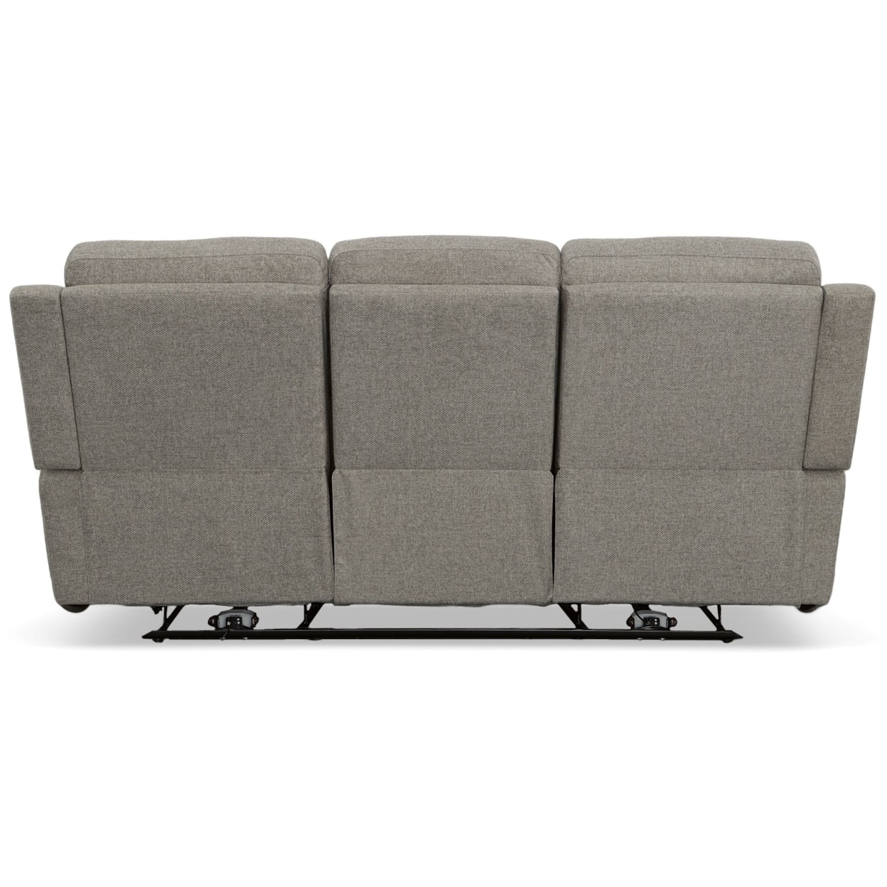 Flexsteel Aarons Power Headrest & Lumbar Reclining Sofa