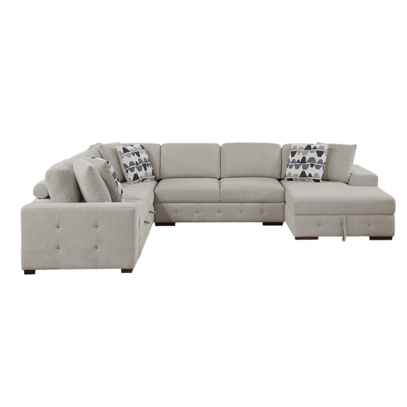 4-Piece Sectional Sofa
