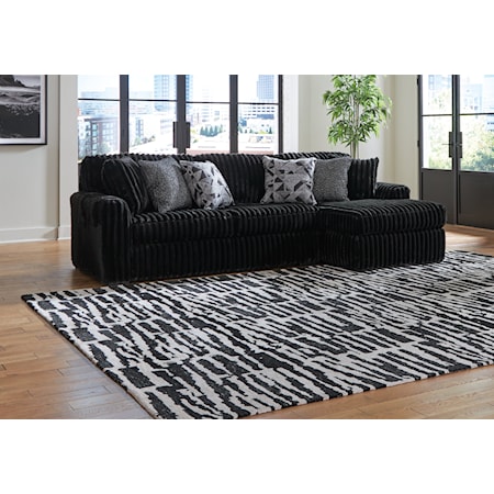 2-Piece Sectional Sofa with Chaise