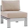 Modway Shore Armless Outdoor Chair