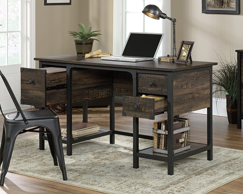 Steel River Double Pedestal Computer Desk