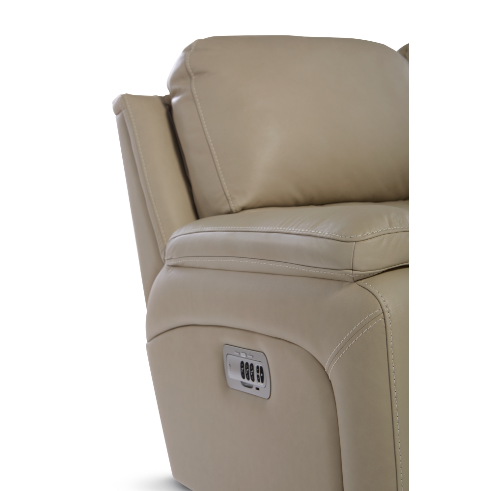 La-Z-Boy Greyson Power Reclining Sofa w/ Headrest & Lumbar