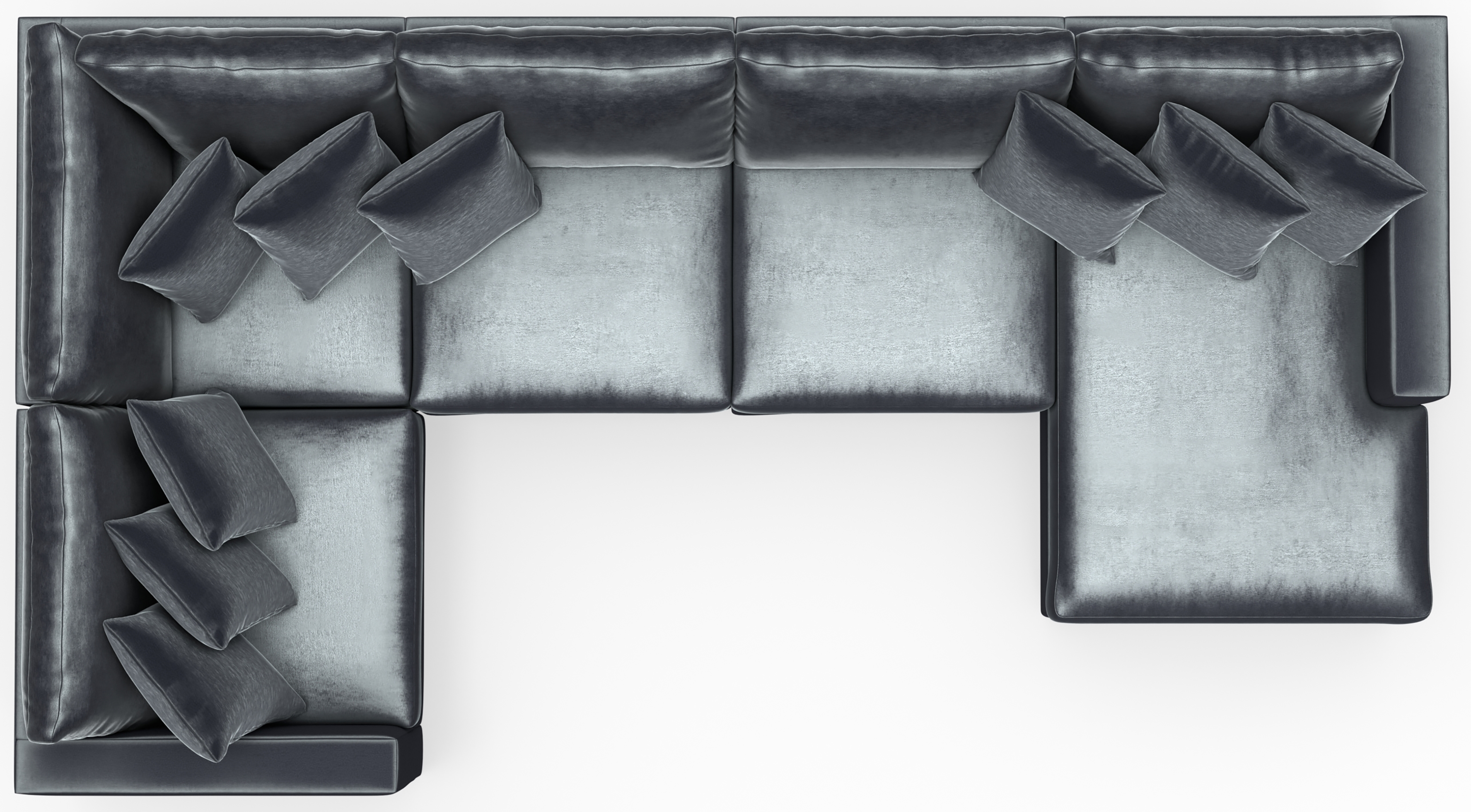 Jackson Furniture Remington 5-Piece Sectional Sofa with Chaise