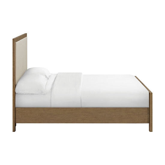 Queen Upholstered Panel Bed