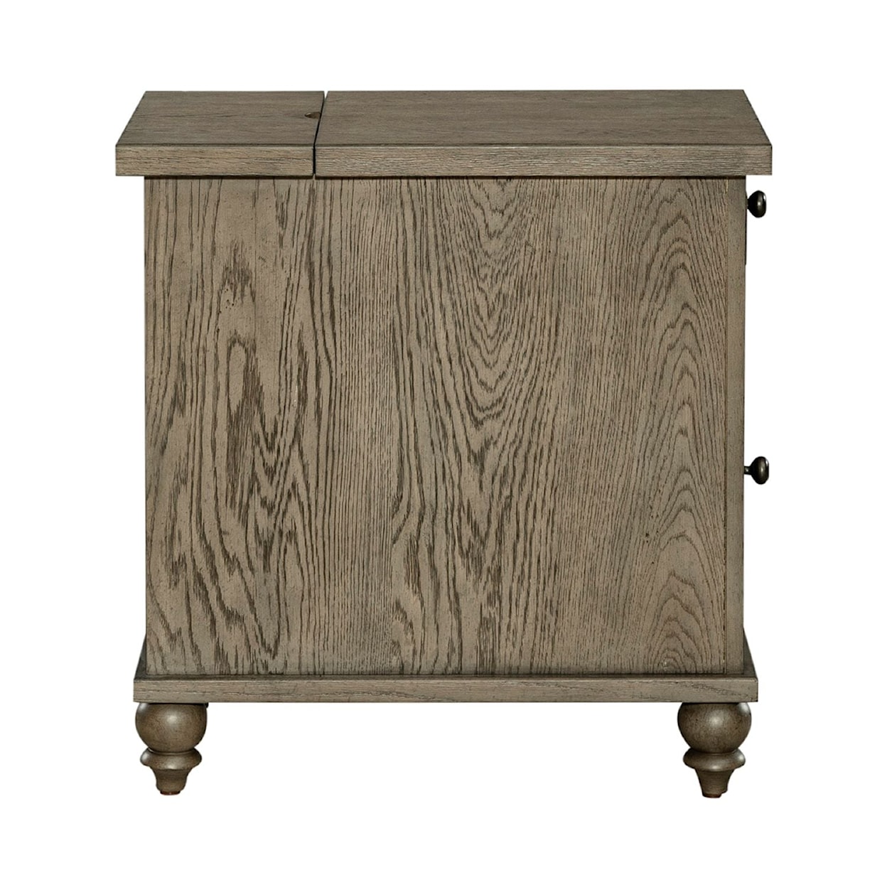 Liberty Furniture Americana Farmhouse Single-Door Chairside Table