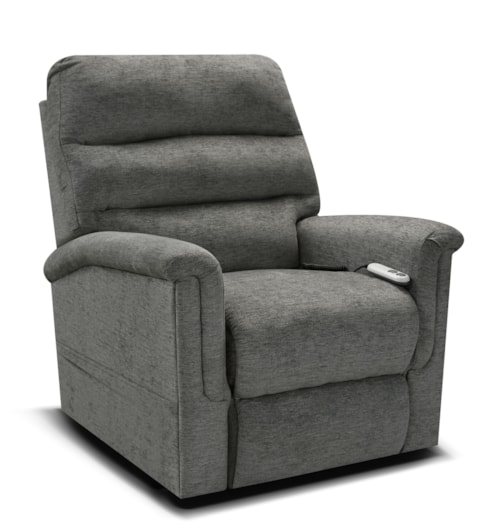 Casual Power Lift Recliner with Removable Back