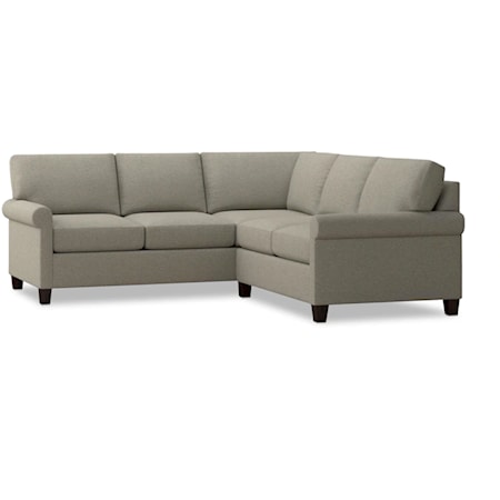 Casual 2-Piece Sectional