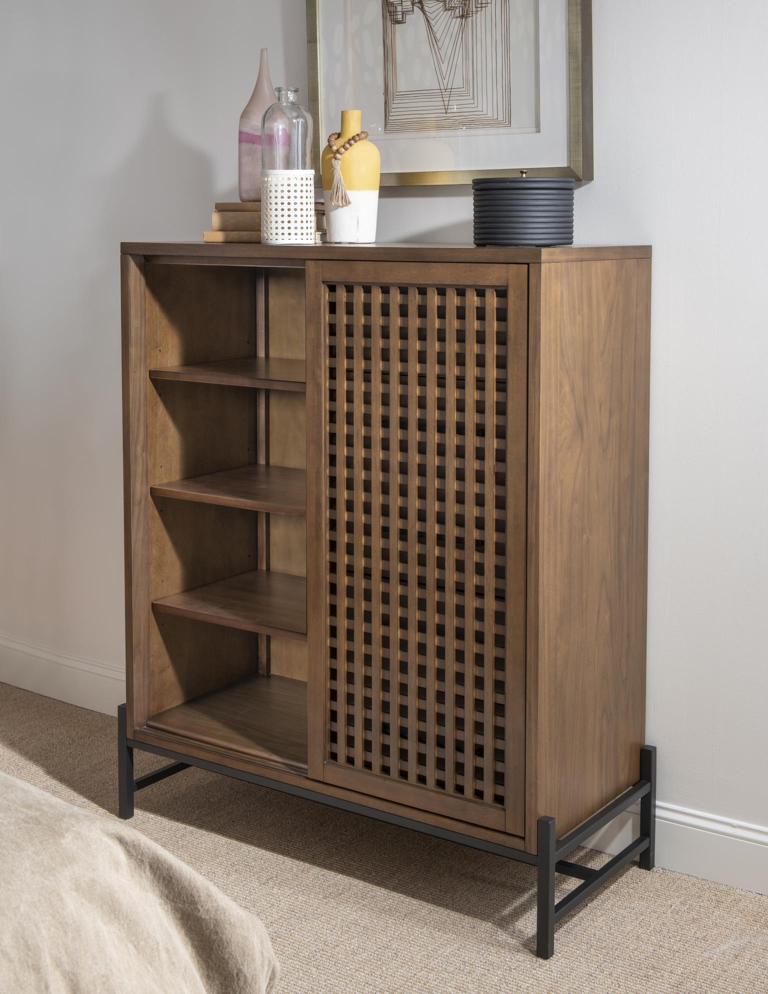 5-Drawer Door Chest