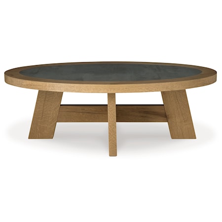 Oval Cocktail Table