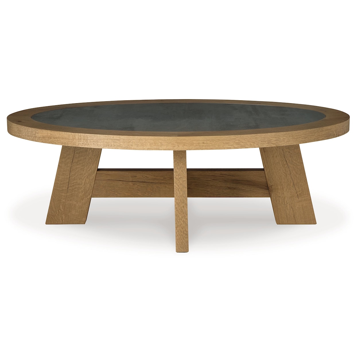Signature Design by Ashley Furniture Brinstead Oval Cocktail Table