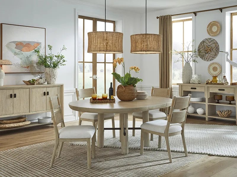 5-Piece Round Dining Set