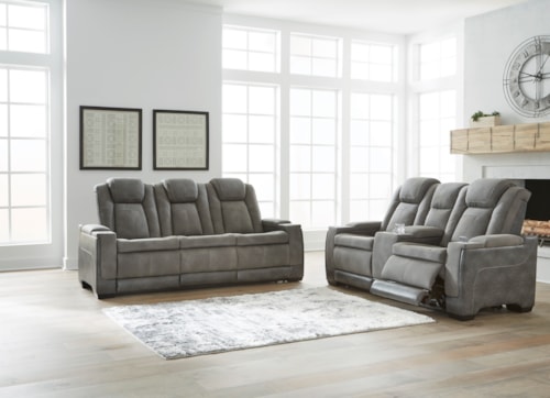 Power Reclining Sofa And Loveseat