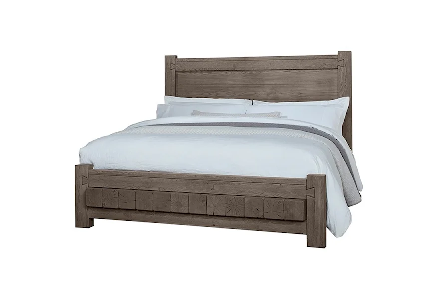Dovetail - 751 Queen Low Profile Bed by Vaughan Bassett at Furniture and ApplianceMart