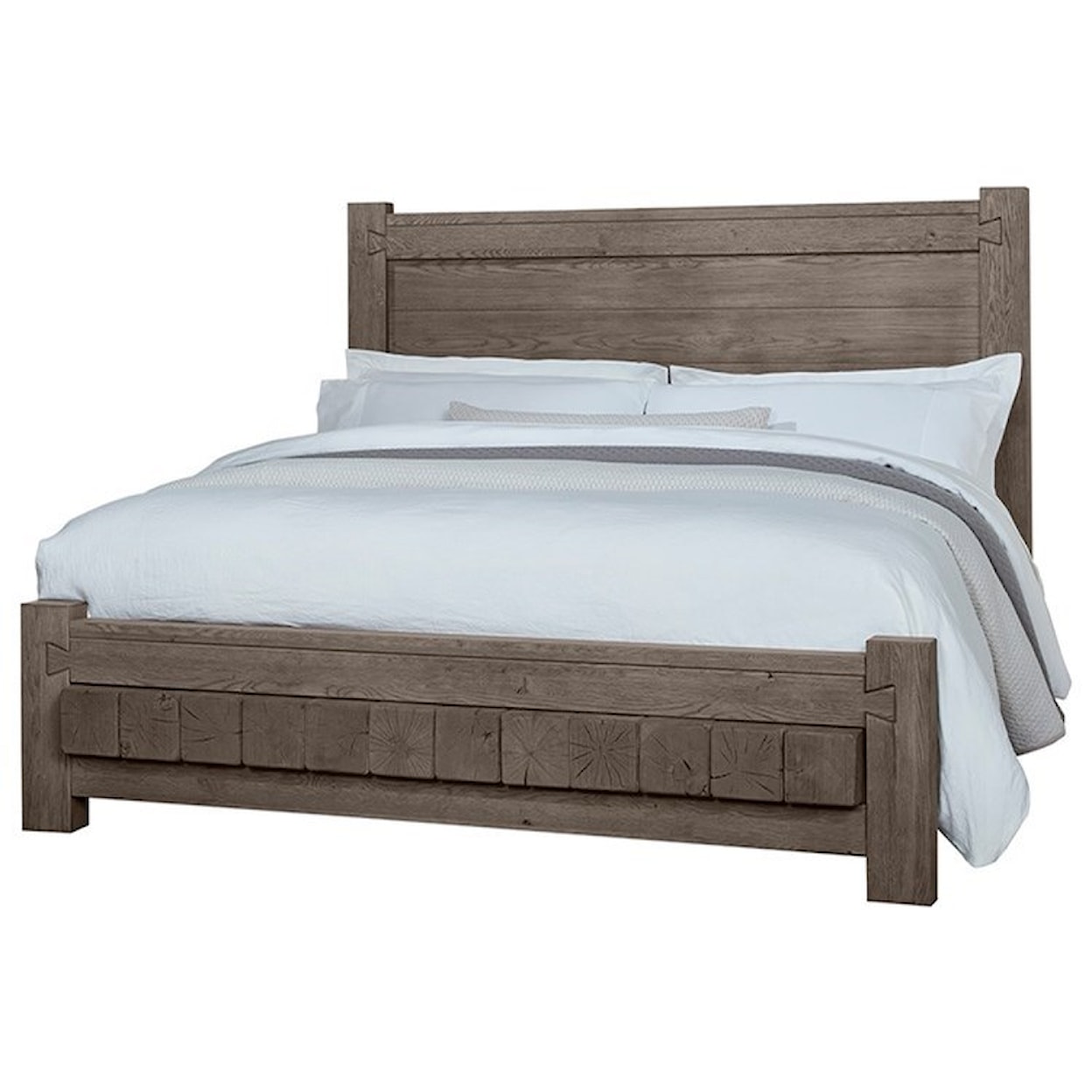 Vaughan Bassett Dovetail Queen Low Profile Bed