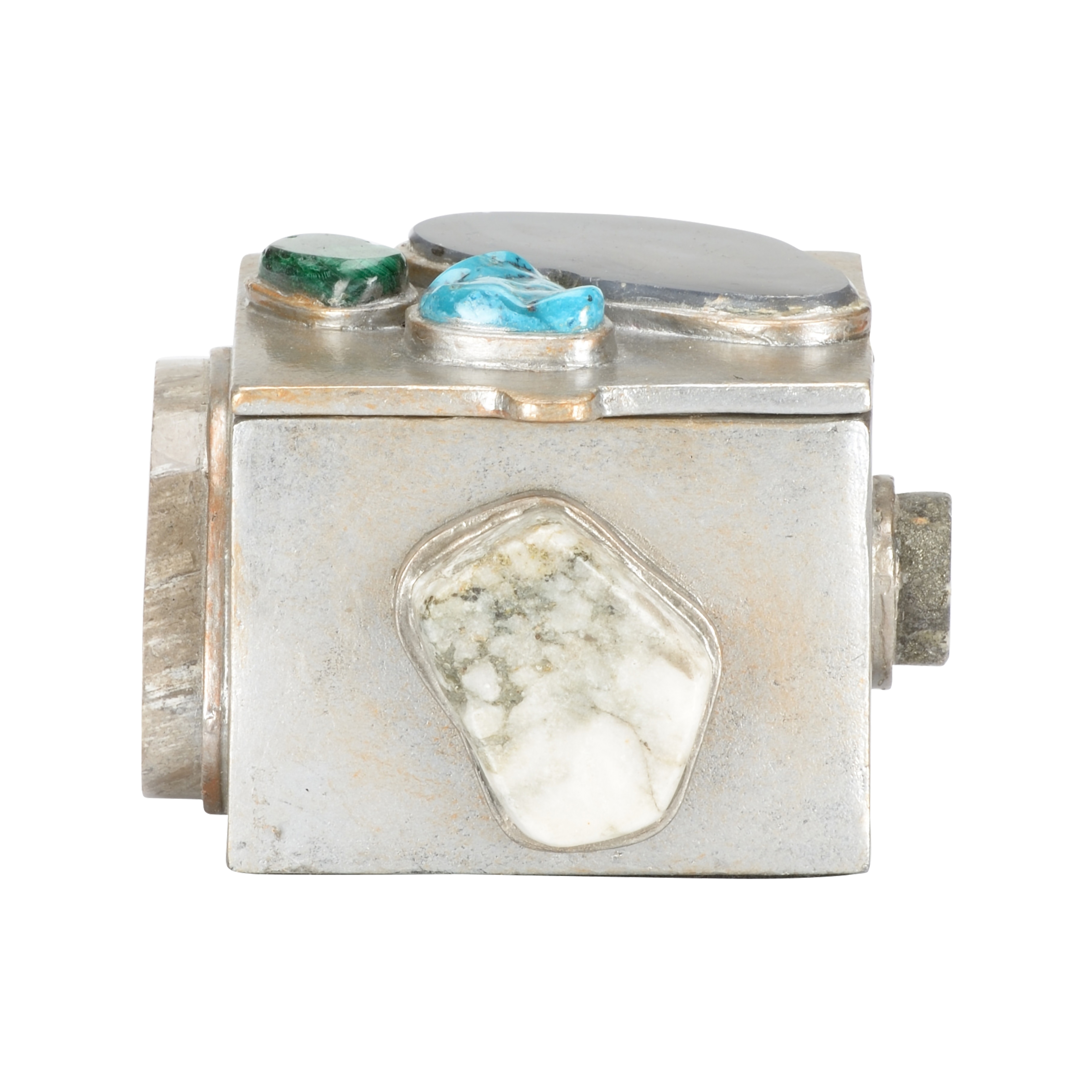 Chelsea House Chelsea House Misc Caribbean Gold Jewelry Box-Square (Lg)