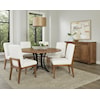 Virginia House Crafted Cherry - Medium Upholstered Side Dining Chair