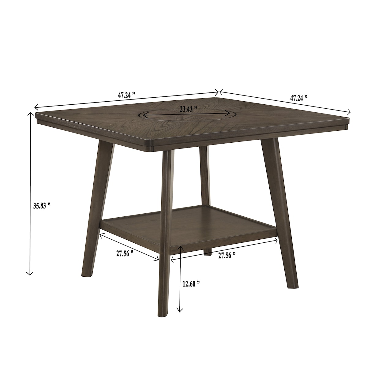 CM Ember Counter Height Table