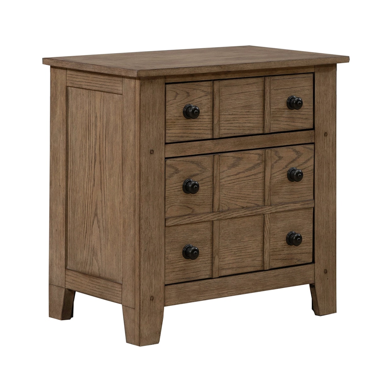 Liberty Furniture Grandpa's Cabin 2-Drawer Nightstand