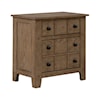 Liberty Furniture Grandpa's Cabin 2-Drawer Nightstand