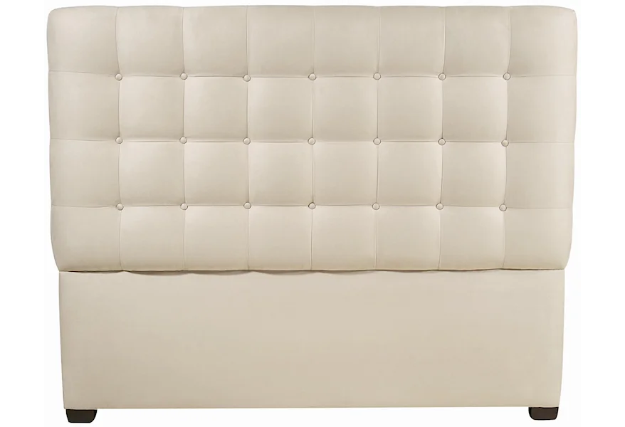 Interiors Avery King Fabric Headboard by Bernhardt at Baer's Furniture