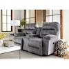 Best Home Furnishings Ryson Power Rocking Reclining Console Love w/ PWHR