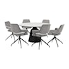 Armen Living Knox / Penny Dining Set