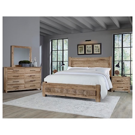 King Low Profile Bed