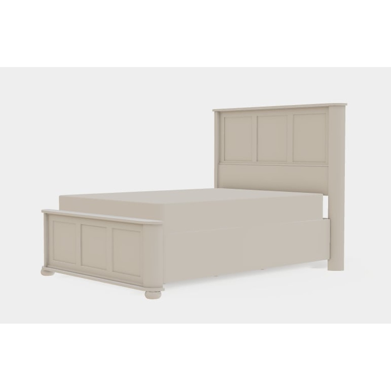 Mavin Kingsport Full Panel Bed Left Drawerside