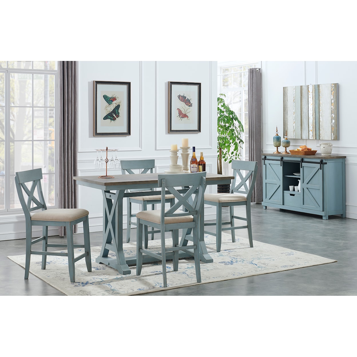 Coast2Coast Home Bar Harbor Counter-Height Dining Chair