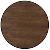 Modway Lippa 47" Round Walnut Dining Table