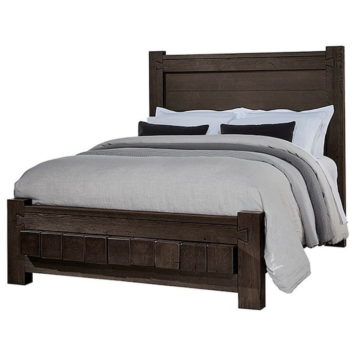 Vaughan Bassett Dovetail King Low Profile Bed