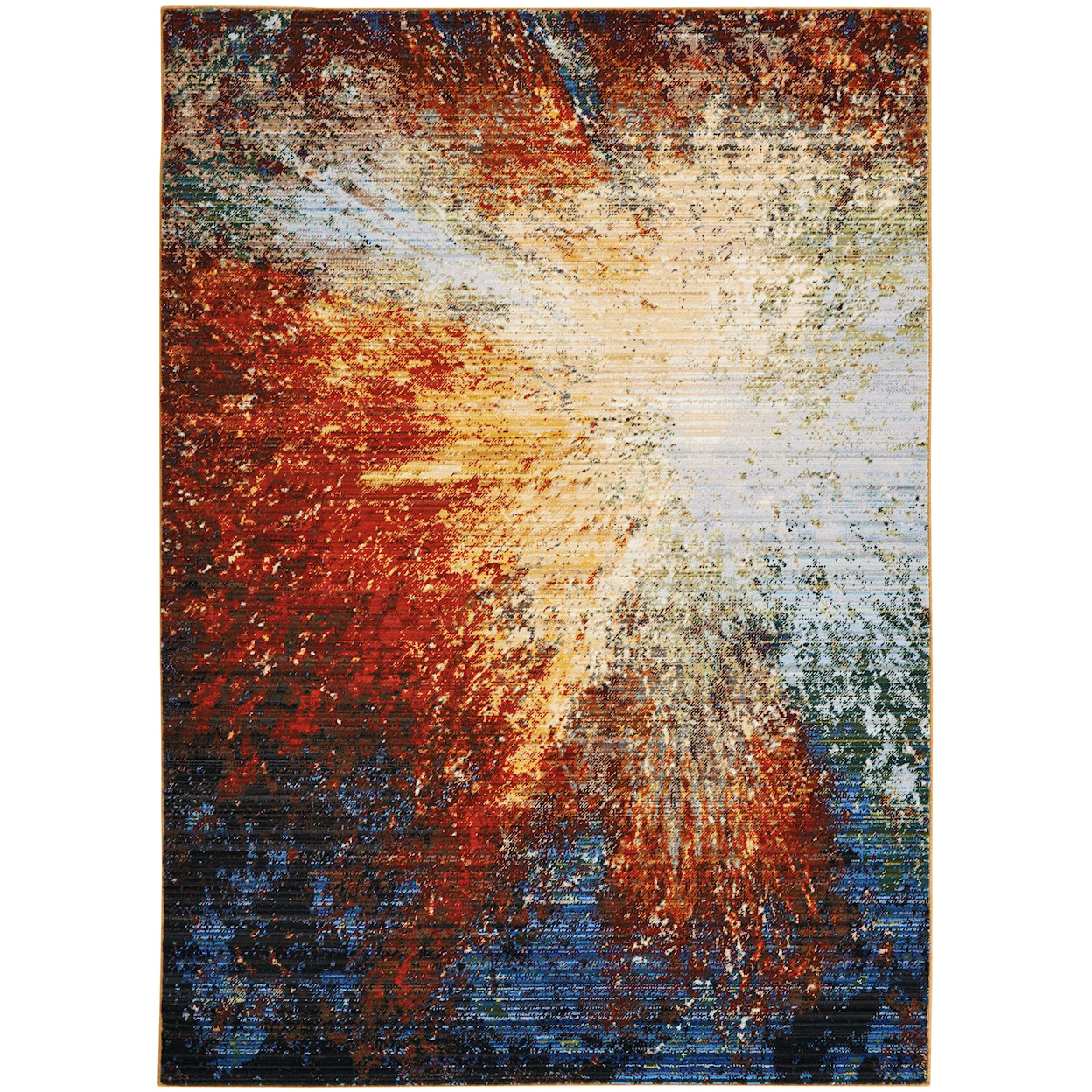 Nourison Chroma 5'6" x 8'  Rug