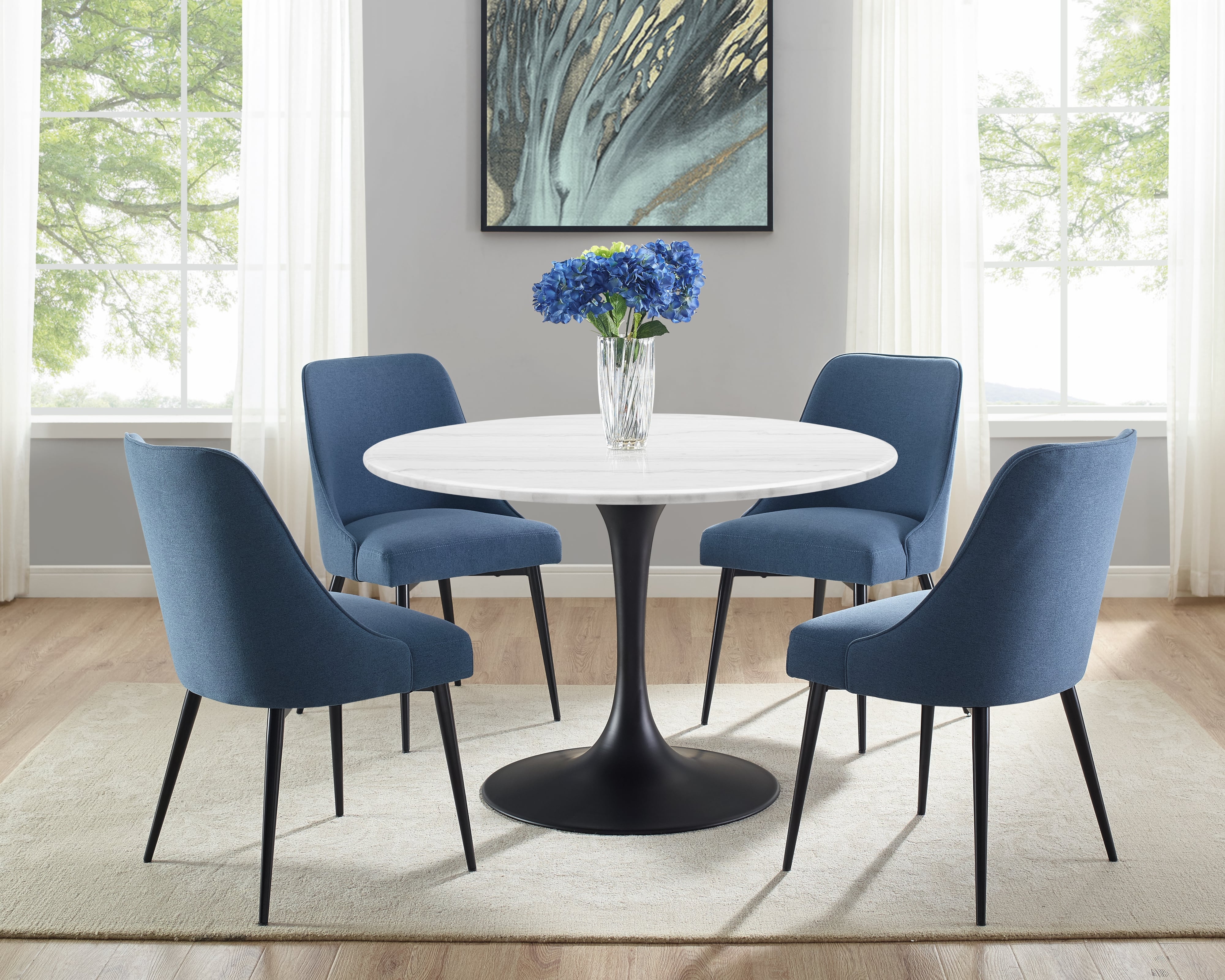 Steve Silver Colfax Round Dining Table