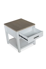Magnussen Home Bailey Occasional Tables Cottage Lift-Top Cocktail Table with Casters
