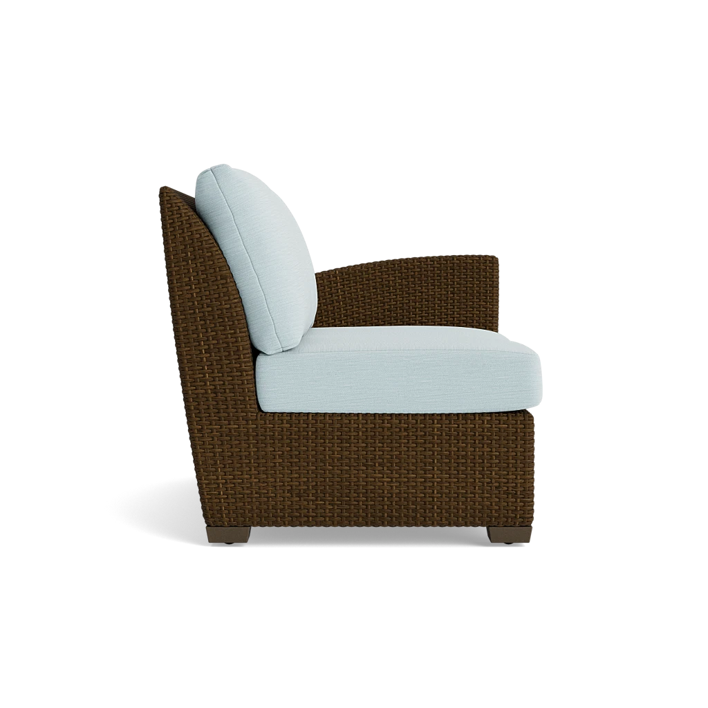 Fusion Wicker Right Arm Loveseat