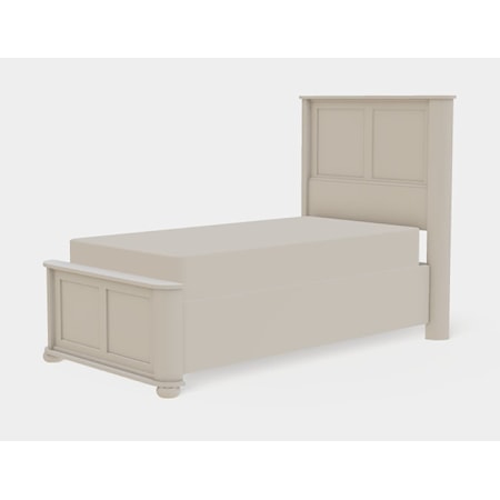 Twin XL Panel Bed Left Drawerside