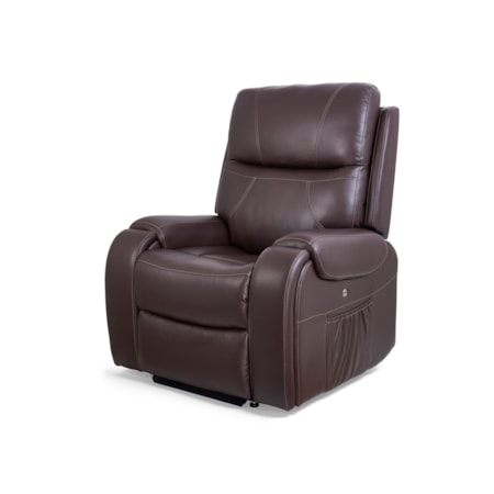 Power Recliner w/ Headrest &amp; Lumbar