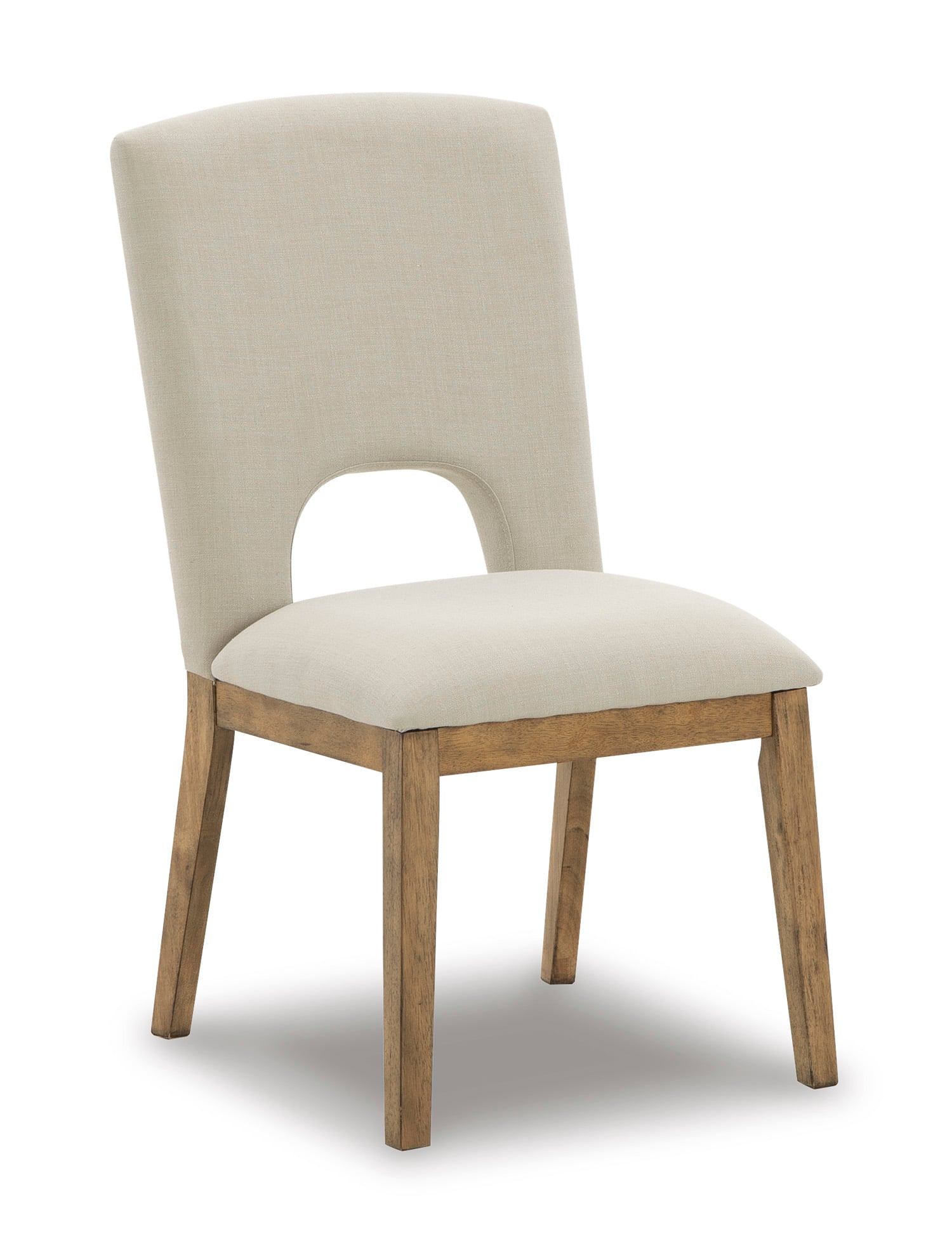 Oak and discount cream dining chairs