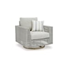 Ashley Signature Design Seton Creek Outdoor Swivel Lounge with Cushion