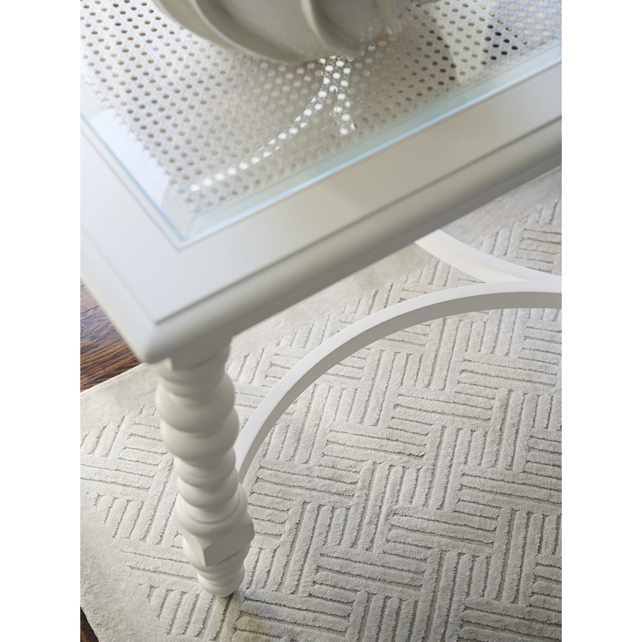 Barclay Butera Villa Blanca Cyprus Square End Table