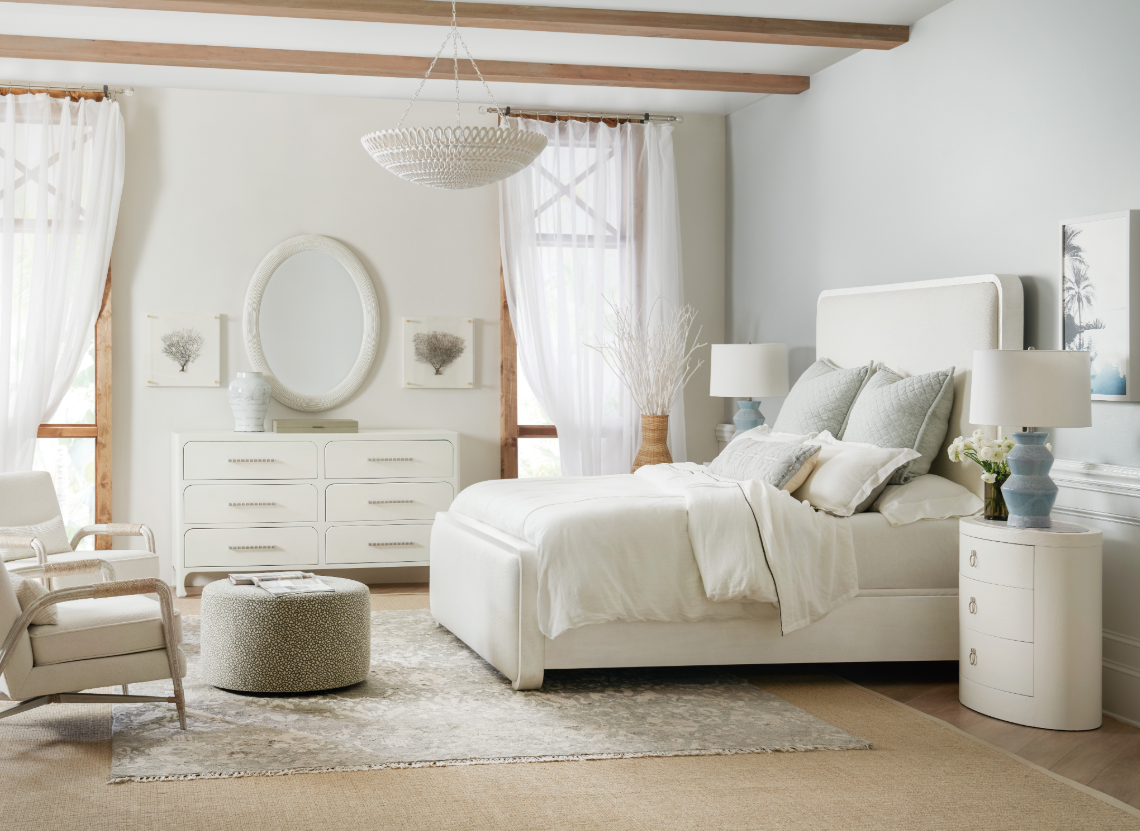 Hooker Furniture Serenity Queen Panel Bed