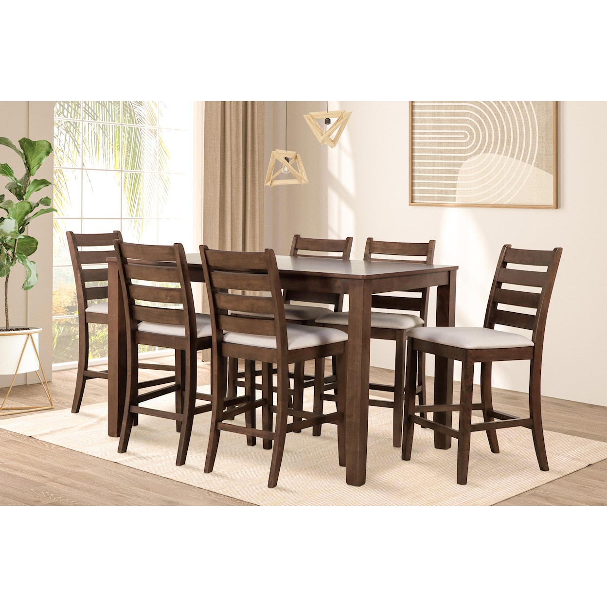 New Classic Furniture Pascal Dining Table