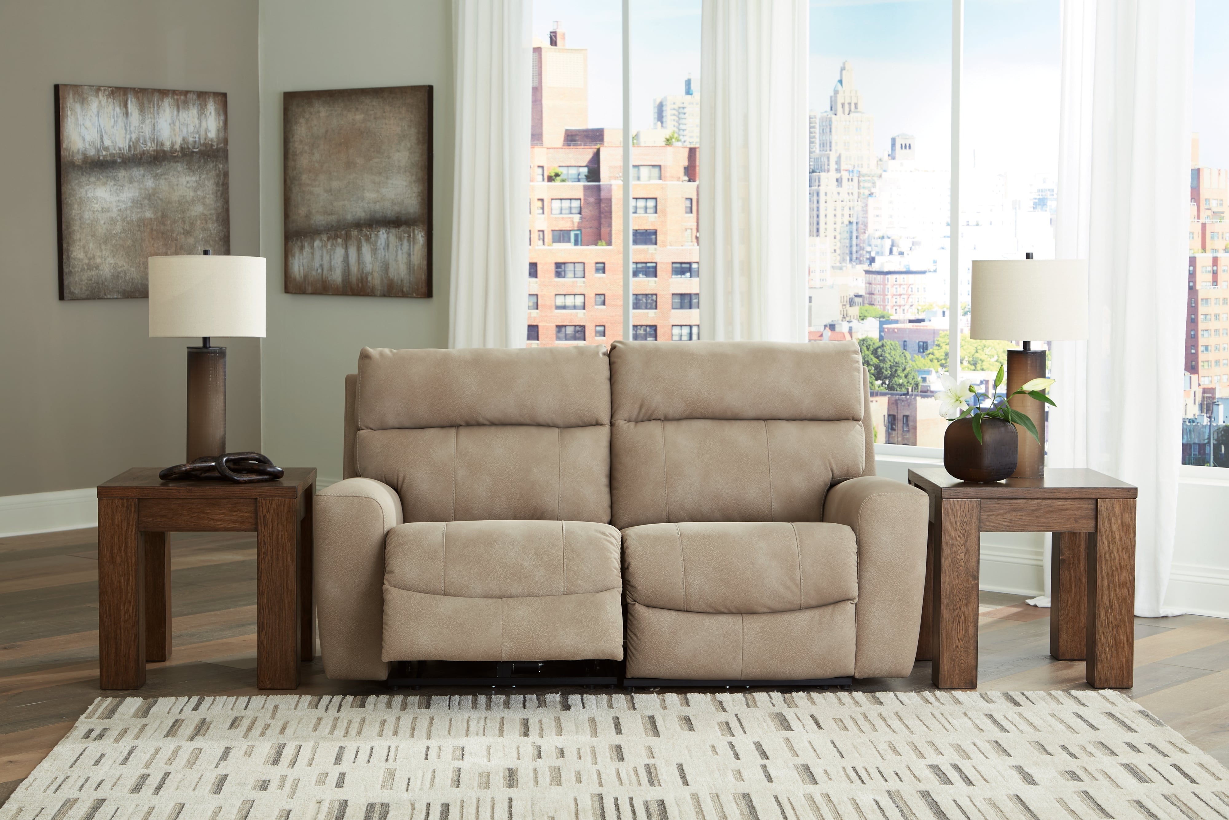 2-Piece Power Reclining Loveseat