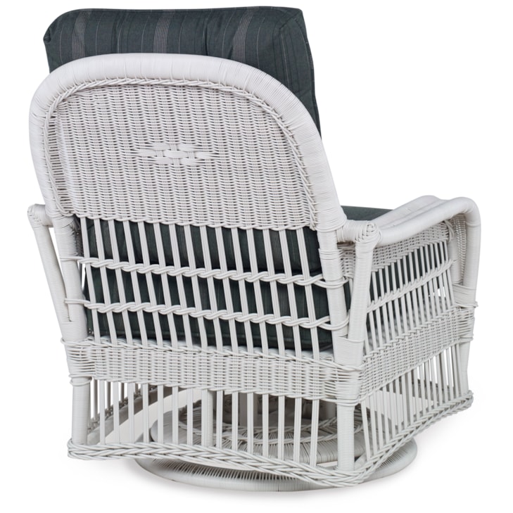 Century Thomas O'Brien Outdoor Outdoor Wicker Swivel Lounge Chair