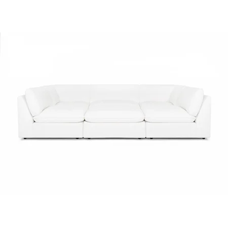 Contemporary 6-Piece Sectional Sofa