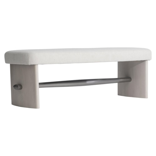 Transitional Upholstered Accent Bench