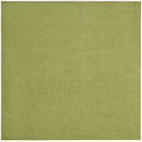 5'  Green Square Rug