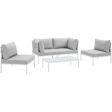 Outdoor 4-Piece Seating Set