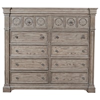 Traditional 10-Drawer Master Chest